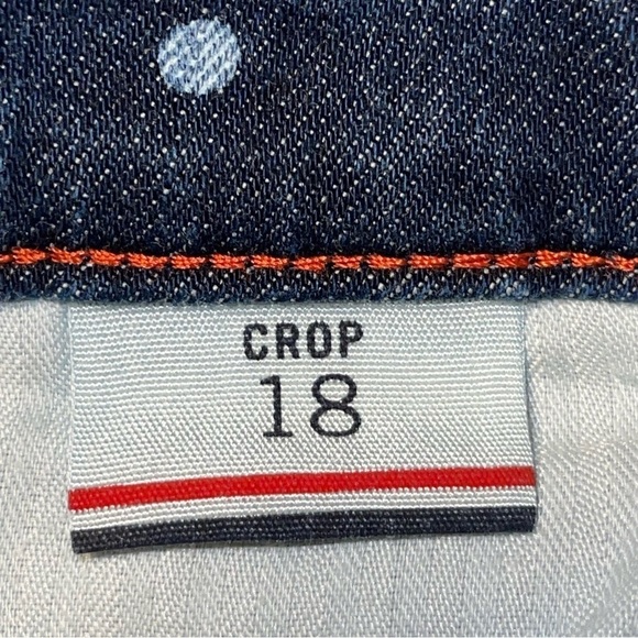 Tommy Hilfiger Woman Crop Jeans Size 18 - Picture 5 of 5